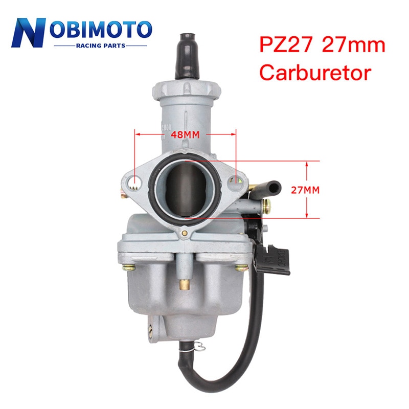 Keihin – carburateur PZ27 27mm, câble à main, pour 125, 150, 200, 250, 300cc, moto, Dirt Bike, Quad, ATV