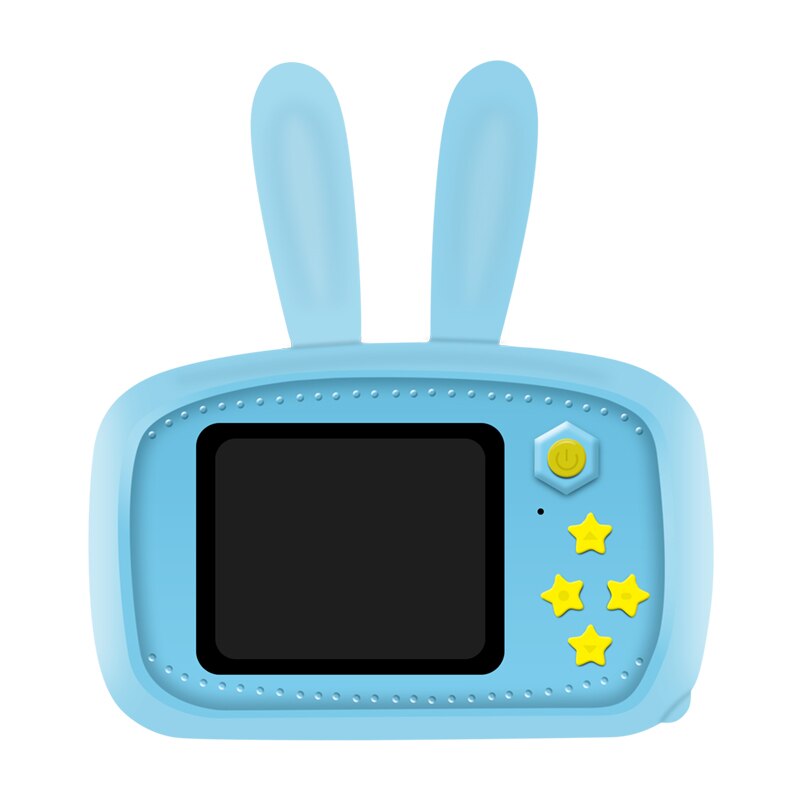 Kids Mini Kind Camera Hd Digitale Camera 2 Inch 1920 Hd Leuke Cartoon Camera Speelgoed Kinderen 1600W kind Speelgoed: YELLOW