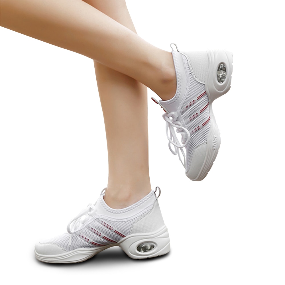Taille 34-41 femmes Jazz Hip Hop chaussures de danse pratique baskets filles respirant moderne rue Salsa Rumba pratique chaussures de danse