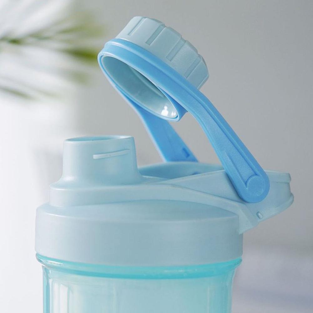 500ml shaker fles milkshake proteïnepoeder shaker mix fitness waterfles sport waterkoker keuken shake fles buiten sportschool