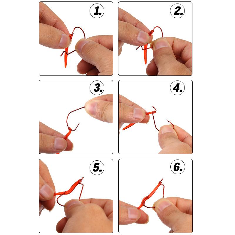 50 or100pcs Lifelike Fishy Smell Red Worms Soft Bait Simulation Earthworm Carp Bass Fishing Lures Artificial Silicone Pesca