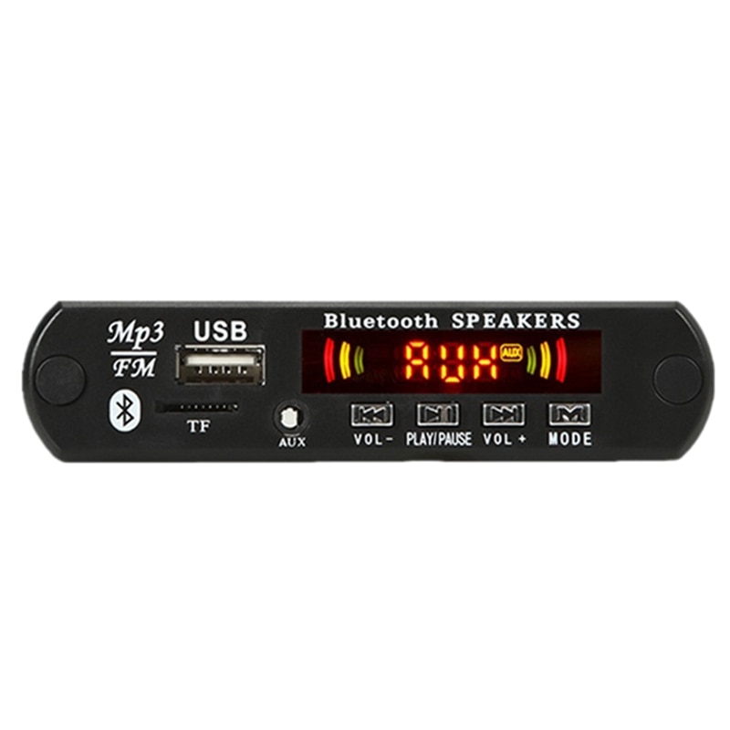 Auto Draadloze Bluetooth 5V MP3 Wma Decoder Board Audio Module Tf Kleur Screen Voor Auto Digitale Led MP3 Spelers aux Remote Display