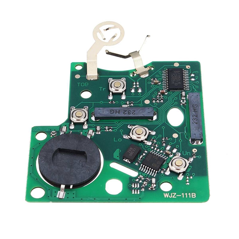 4 knap smart card bilnøgle 433 mhz pcf 7952 chip fjernbetjeningsnøgle til renault megane 3 -