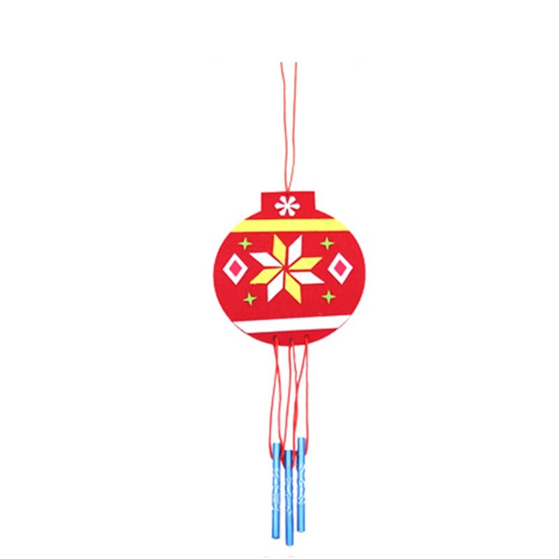 Christmas Wind Chime Assorted Diy Wind Bell Tree Hanging Decoration Christmas Accessories Toys: D