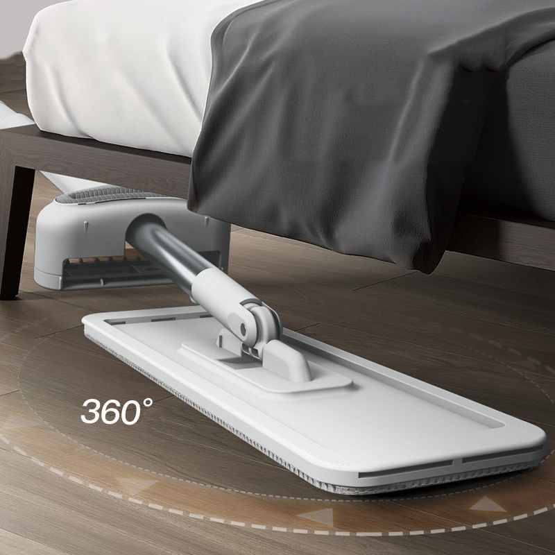 Fregona Mmagic para lavar el suelo, fregona limpiadora, limpieza plana, cubo, limpieza del suelo de la casa, fácil limpieza del hogar 360 ° rotación con