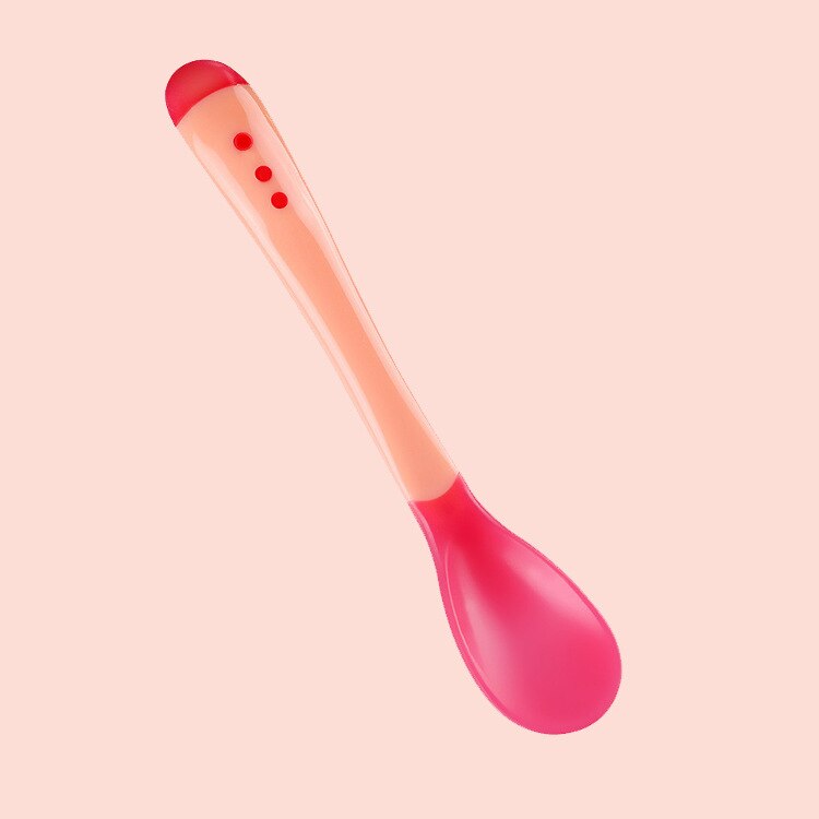 Børns silikoneskål børn tallerken baby tallerken baby børns skridsikre fodring platos børn bordservice mad tallerken: Ske -2