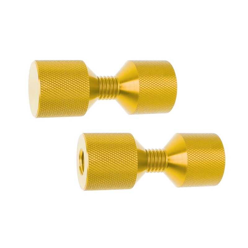 QM82 2 stks/set Stevige aluminium pijpflenspennen geschikt voor nauwkeurige machine-assemblage