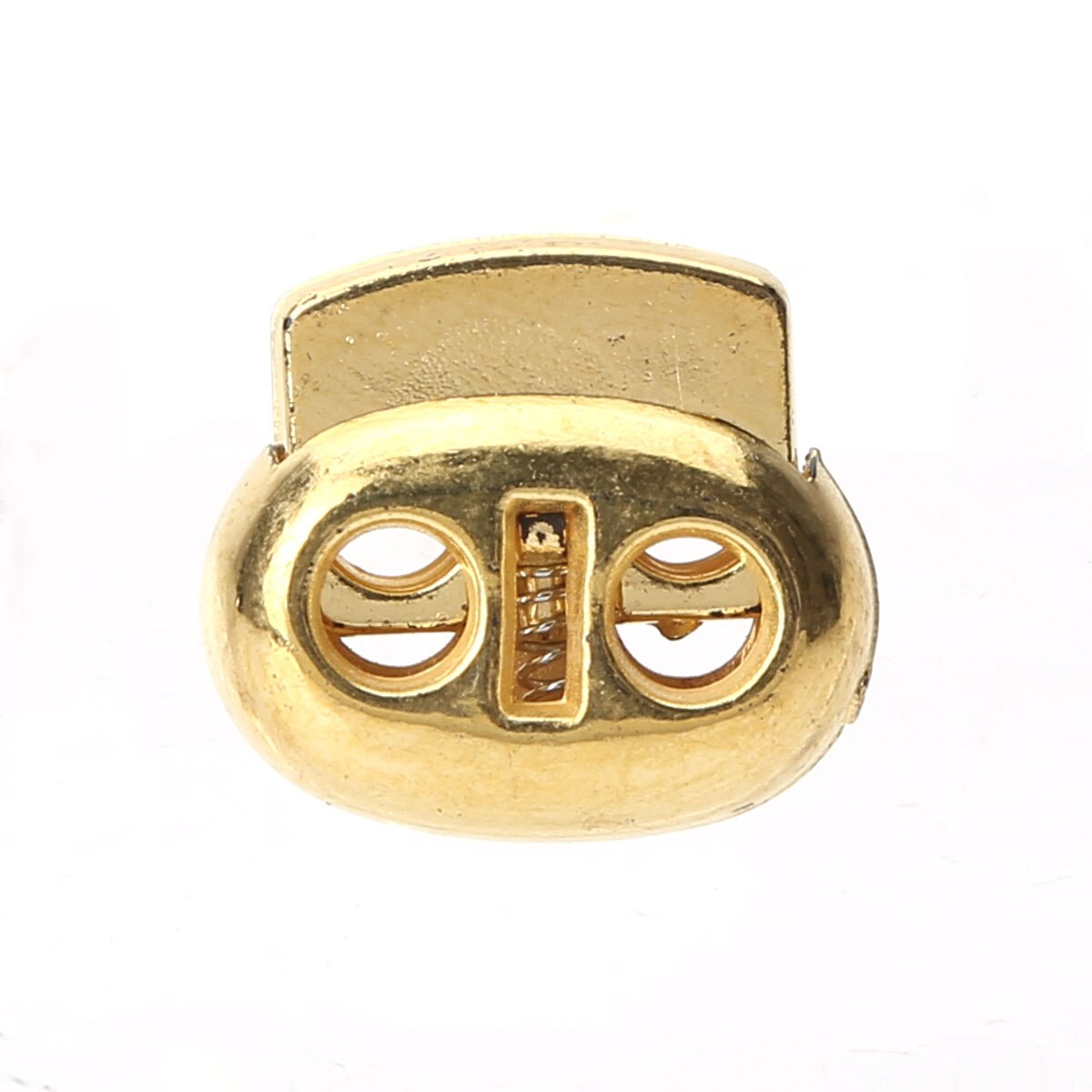 50 Uds. Cierres de plástico de doble agujero, cierre de resorte, cierre deslizante, Toggles, extremo para ropa deportiva, DIY, bolsa, accesorios para ropa