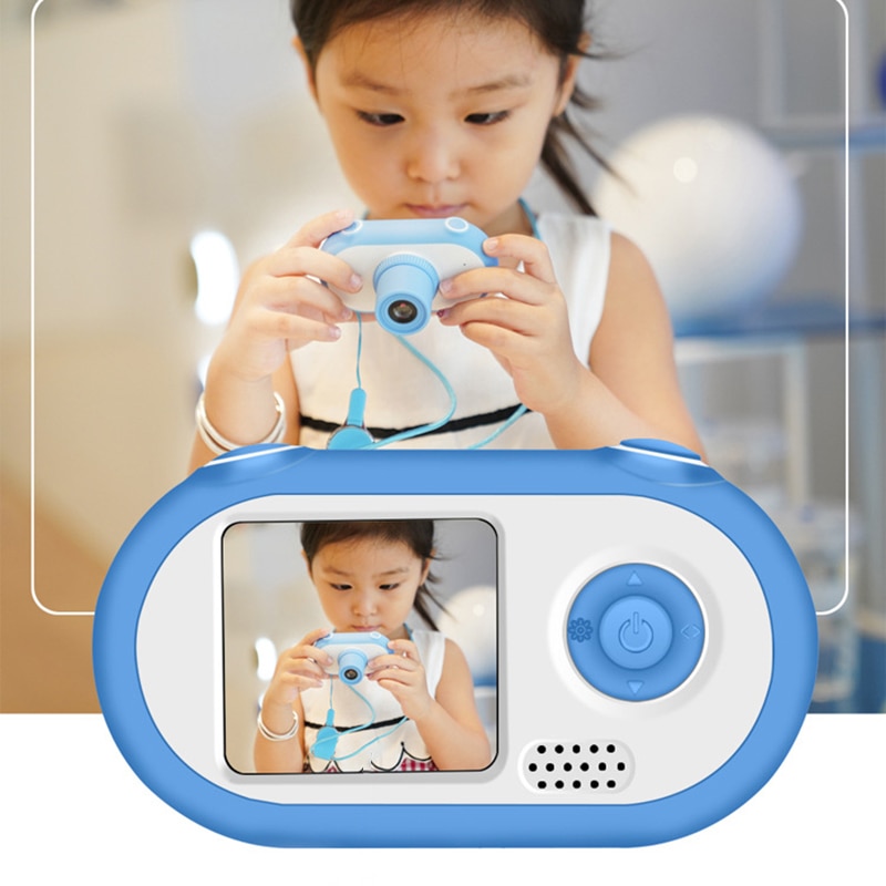 1.5 Inch 1080P Mini LSR Cam Digital Camera for Kids Baby Cute Cartoon Multifunction Toy Camera Children Birthday