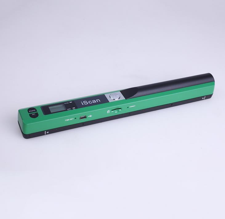 Nuovo Scanner portatile portatile portatile portatile portatile immagine A4 Scanner manuale 900DPI usb 2.0 Scanner supporto formato JPG/PDF: green