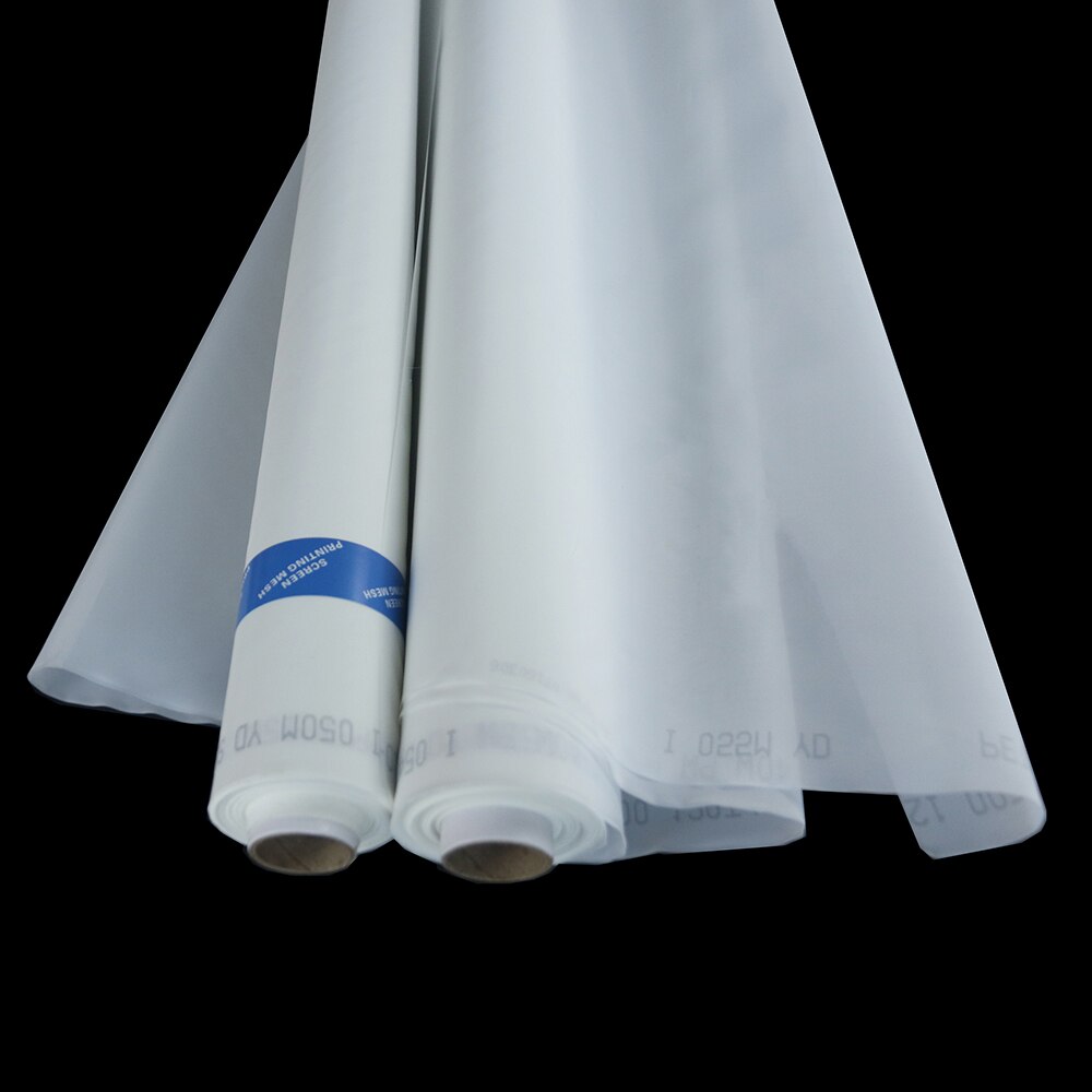77T 55UM 165cm White FOR Polyester Silk Mesh Screen Mesh For Screen Printing