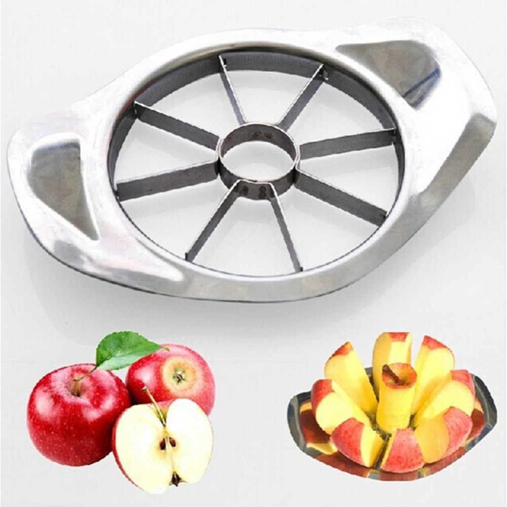 1 stks Apple Cutter Rvs Fruit Slicer Appelboor Peer Cutters Mes Dunschiller Cut Tool