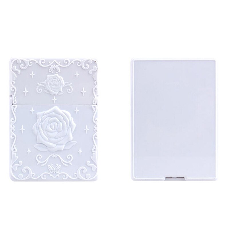 50Pcs oil absorbing sheet With Black & White Mirror Case oil remover paper Absorb Blotting Facial Cleaner Face Tools