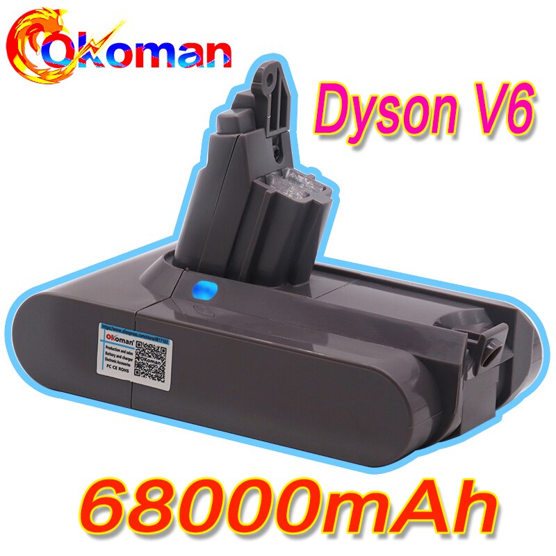 28000mAh 21.6V 12.8Ah Li-ion Batterie pour Dyson V – Grandado