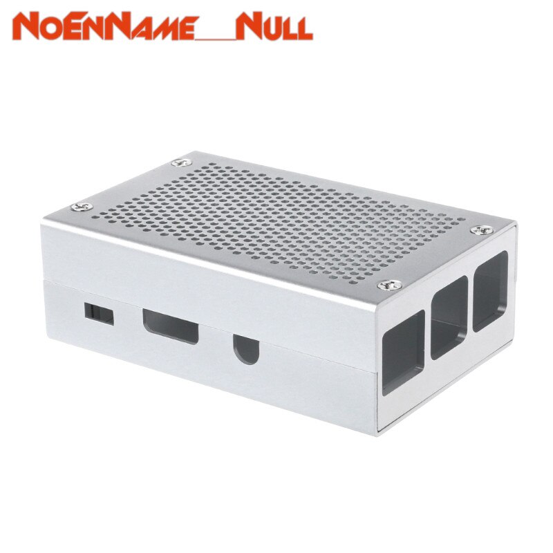 Aluminium Case Cover Metalen Behuizing Voor Raspberry Pi 3 Model B Pi 2 B / B + B2QF: Bundle 1