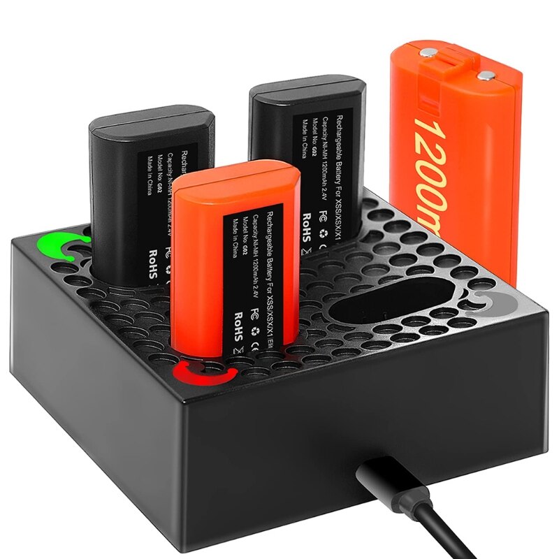 Controller-akkupack, wiederaufladbar, ,2000 ladezyklen, kompatibel mit xbox one/xbox one x/xbox one s
