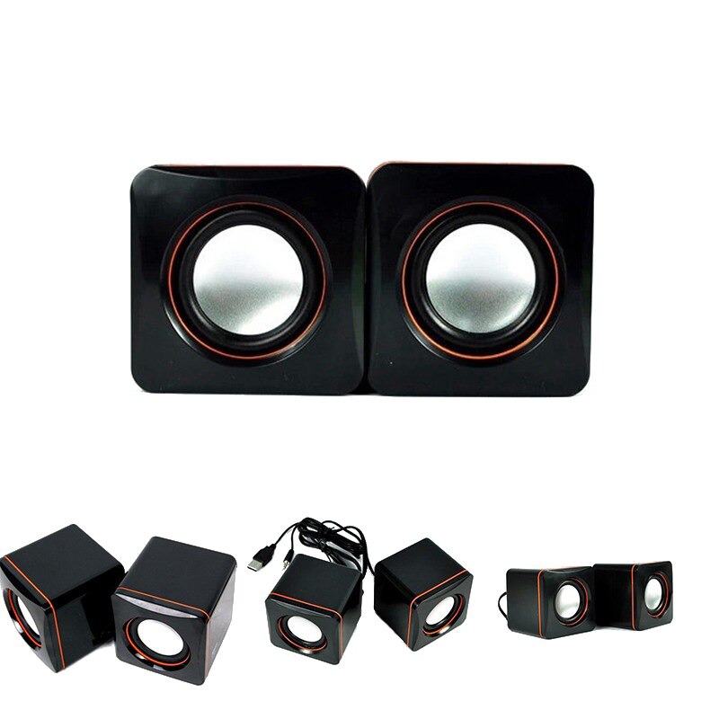 Mini Draagbare USB Bedrade Desktop PC Speaker Music Player Luidspreker 3.5mm Multimedia Speakers Voor Tablet Computer Notebook