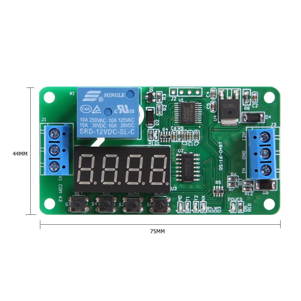 DC 12V Zeit Verzögerung Relais Modul Mehrere Modus... – Vicedeal