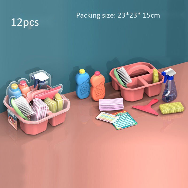 freundlicher der Reinigung Werkzeug Spielzeug Simulation Spielen Haus Spielzeug Jungen und Mädchen vorgeben Reinigung Spiel Spaß Spielzeug