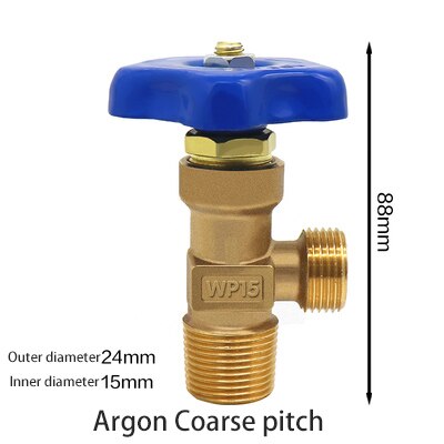 Argon/Sauerstoff Gas Erzähler Argon Zylinder Ventil Schalter Sauerstoff Zylinder Sicherheit Ventil