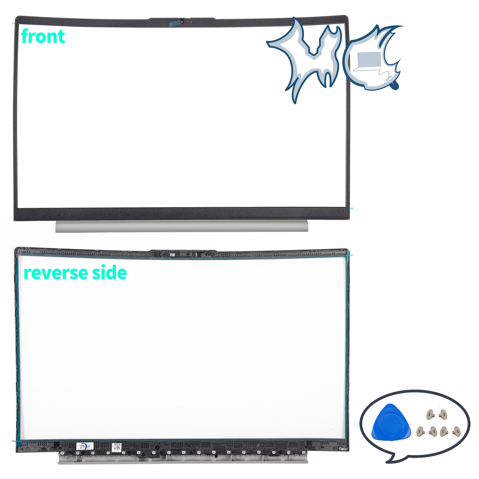 Case For Lenovo Ideapad 5 15IIL05 15ITL05 15ARE05 15ALC05 LCD Back Cover Screen Lid Front Bezel Hinges Palmrest Bottom Shell: ROSE RED