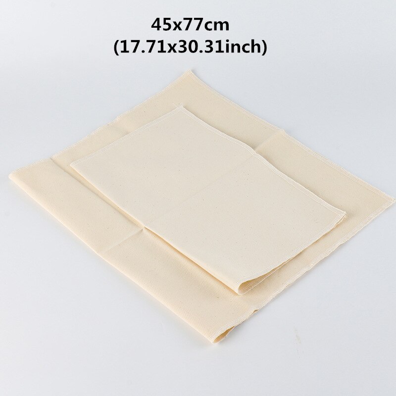 Pain Fermentation rotin panier imperméabilisation pays pain Baguette pâte paniers conteneur de stockage panier en osier fournitures: 45 77cm Cloth