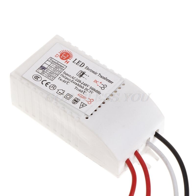 Ac 220-240v elektronisk transformer strømforsyning driver til string led 50-80 stk