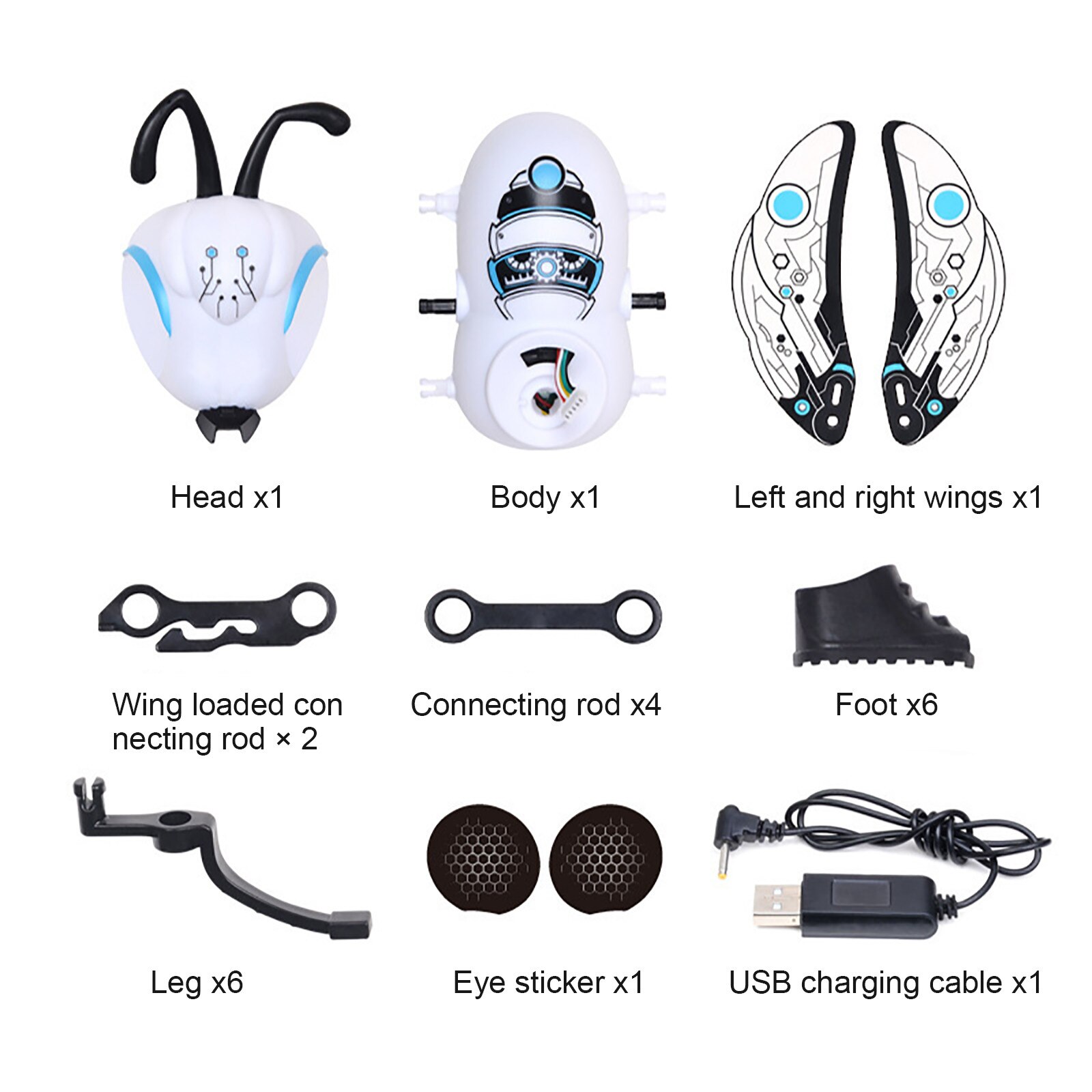 Assembled DIY Induction Simulation Bee Children's Toy Lighting And sound Effects