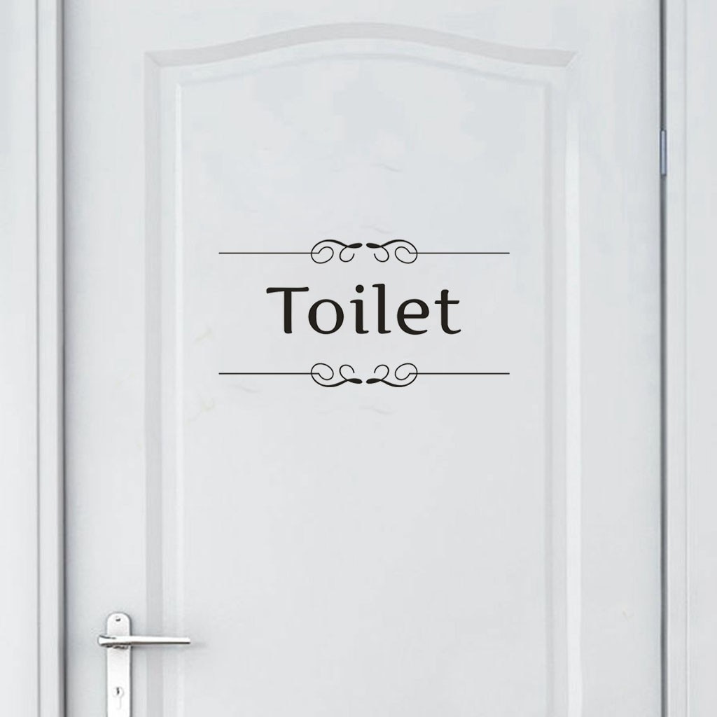 Wall Sticker Bathroom Tips Stickers Home Decor Mobile Wall Affixed With Decorative Wall Window Decoration #Y5
