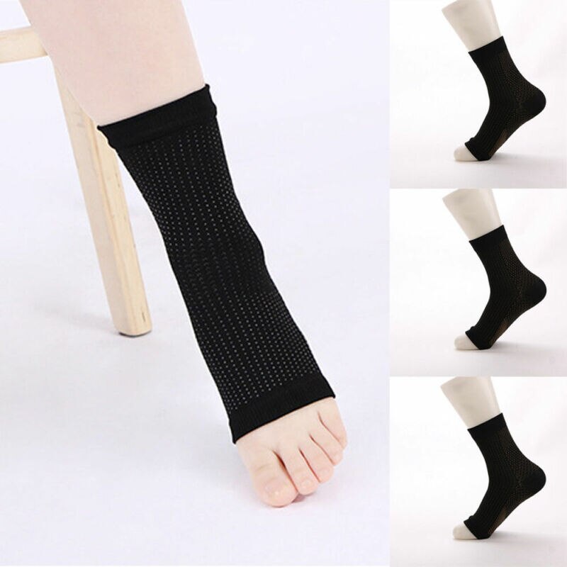 Ankle Support Strap Brace Compression Achilles Tendon Sprain Protector Socks