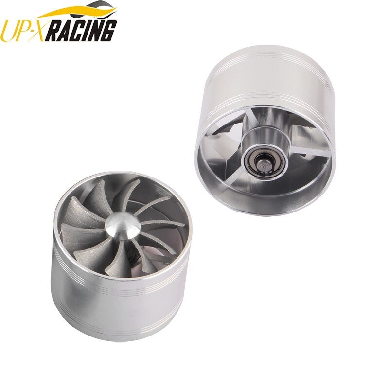 Hight universal 2.5 inch turbo fan auto air intake supercharge Turbo air intake Fuel Saver Fan Car UP-F-001