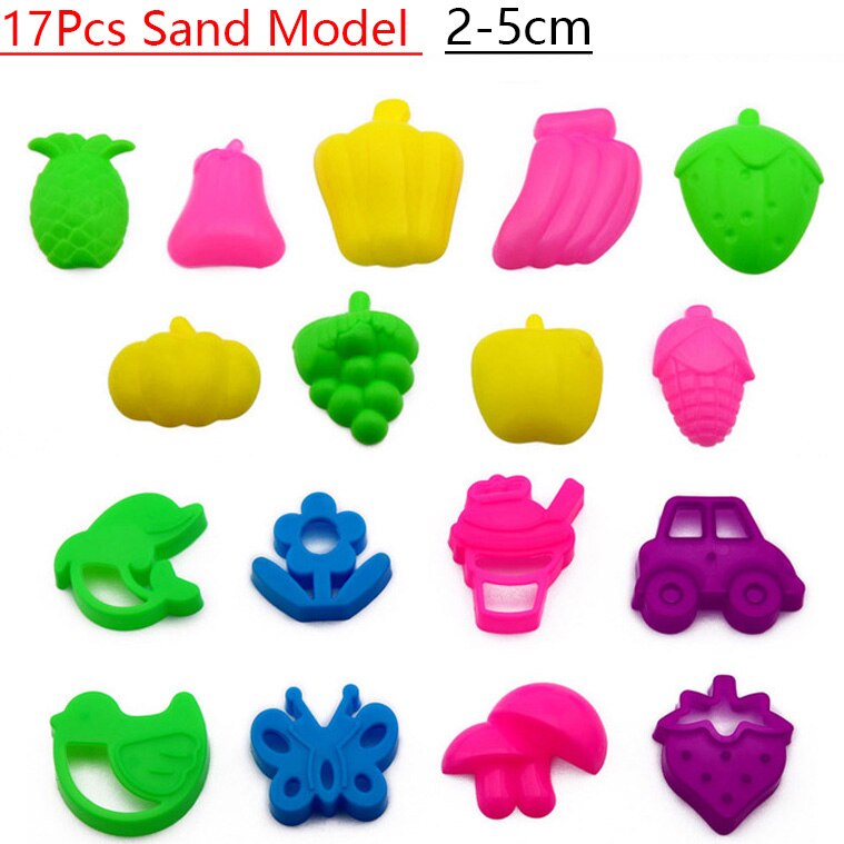 300g/Bag Slime Sand Clay Magic Toys Super Colored Dynamic Sand Indoor Arena Play Sand Clay Kids Toys for Children: F Sand Mold