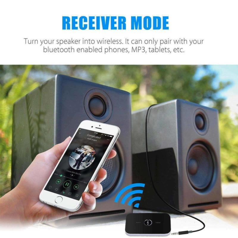 B6 Bluetooth Transmitter Receiver Two-in-one Bluetooth Wireless Transmitter Bluetooth 5.0 Adapter Bluetooth Receiver Transmitter