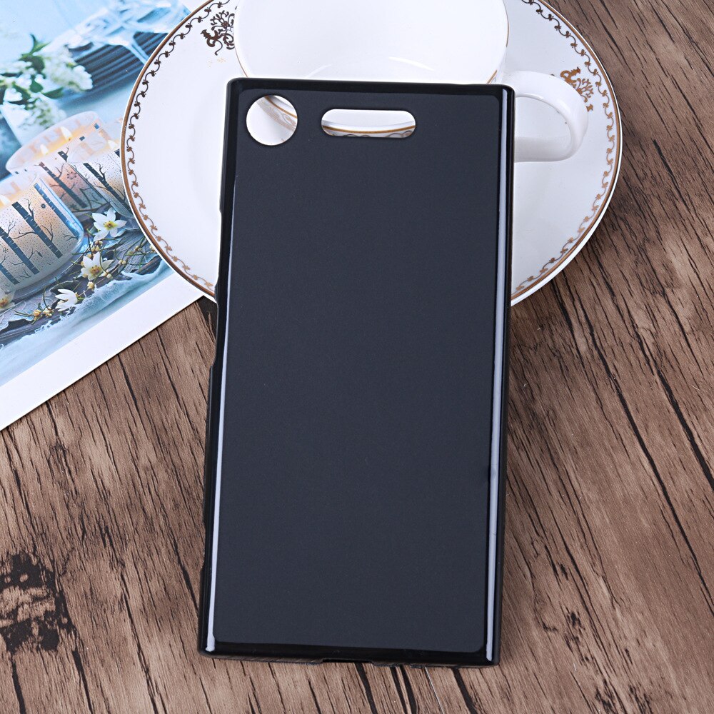 Voor Sony Xperia XZ1 Case Matte Pudding Cover Soft Tpu Siliconen Back Shell Bumper Beschermende Coque Voor Sony Xperia XZ1 compact
