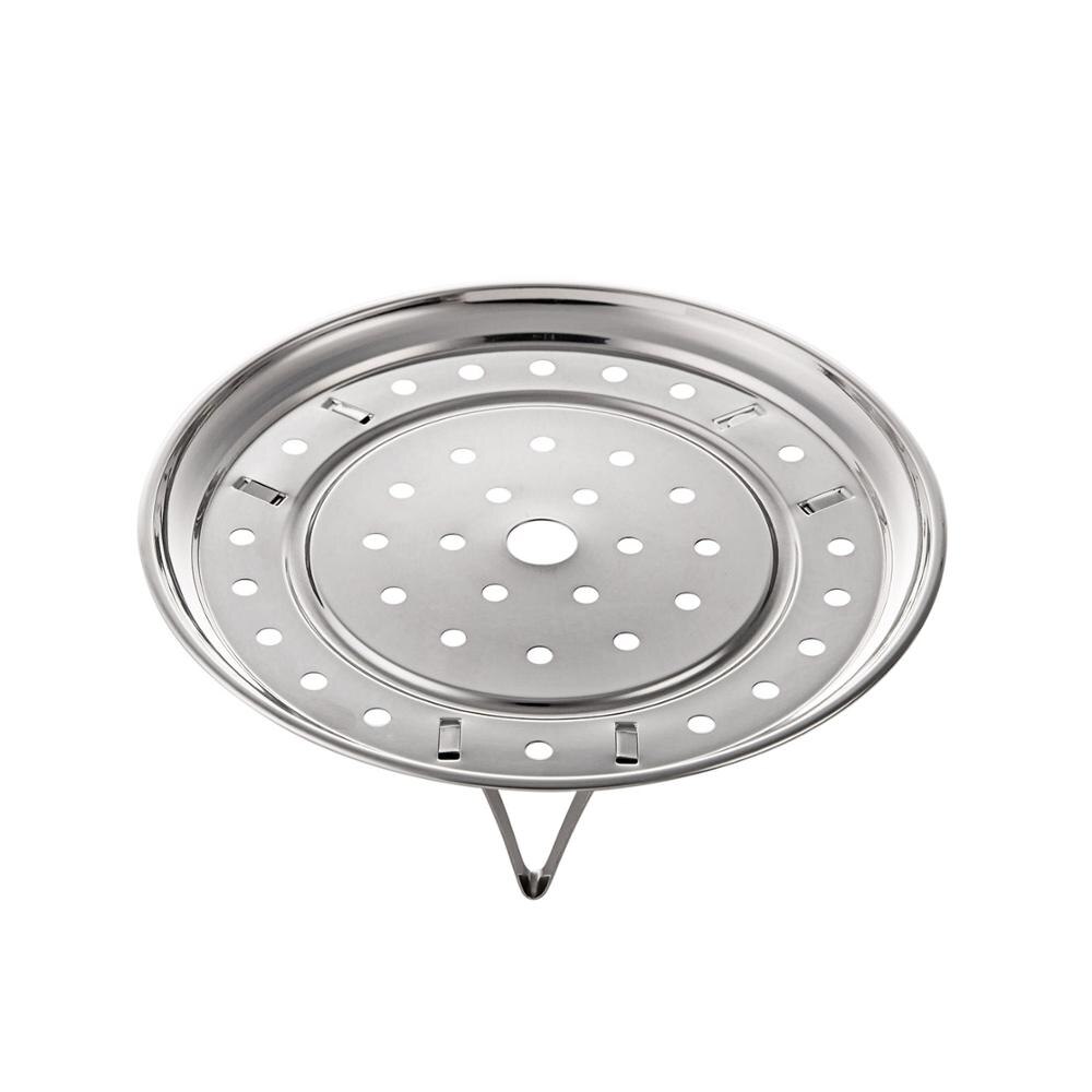 Stainless Steel Steamer Rack Pot Steaming Tray Stand Cookware Fish Bun Dumpling Steamer Shelf Instant Pot Kitchen Cooking Tools: 20cm