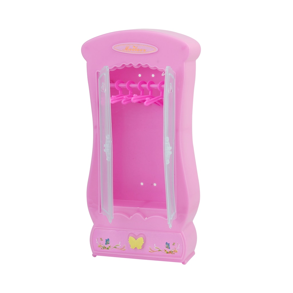 Dollhouse Miniature Furniture Closet Wardrobe Toys... – Grandado