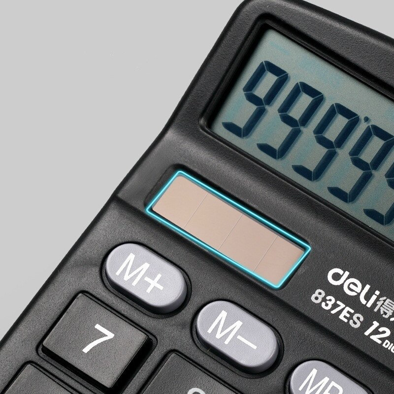 Financial Office Scientific Calculator AA Battery (Not included) Solar Dual Energy Large Display Calculators for Tax Meeting