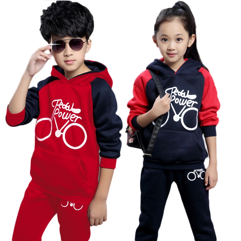 Kids Clothes Set Boys Clothes Teen Boy Clothing School Uniform Child Sport Suit Boy Jacket With Pants For Sport Boy Black