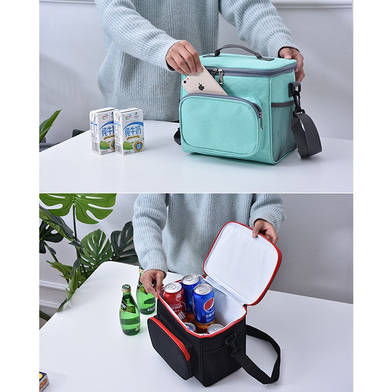 Oxford Lunch Bag for kids women Lunch Box thermal bag food Outdoor Bento bags lonchera Cooler bag picnic isotherme Insulated sac