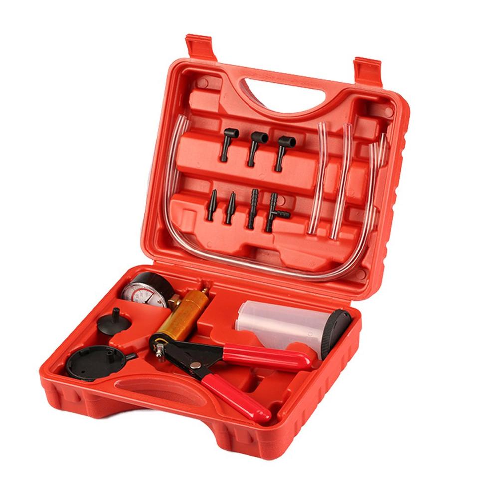 Automobile Brake Fluid Replacement Tool Pumping Dual Purpose Vacuum Pump Garage Repair Tool Kit Handheld Diy Vacuum Pump