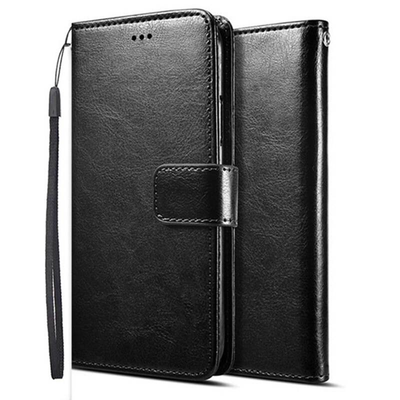 Magnetic Leather Case for Homtom HT7 HT17 Pro HT27 HT30 HT37 HT26 HT50 S12 S8 S99 Wallet Flip Card Holder Stand Phone Bags: for Homtom S8 / 0Black