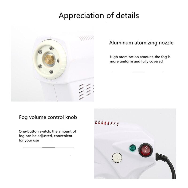 Car Sprayer, Humidifier Electric Sprayer Portable Fogger Machine Disinfection Machine For Car Home Ultra Capacity Spray Machine