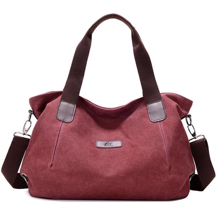 sac à main en toile de grande capacité sac de voyage en plein air sac à bandoulière