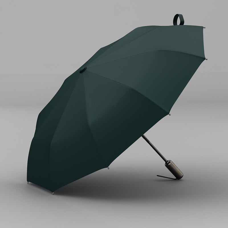 OLYCAT-paraguas para hombre, sombrilla totalmente automática de alta densidad, resistente a la lluvia, estilo Retro, para negocios, alta gama, para exteriores, 3 pliegues, 10k