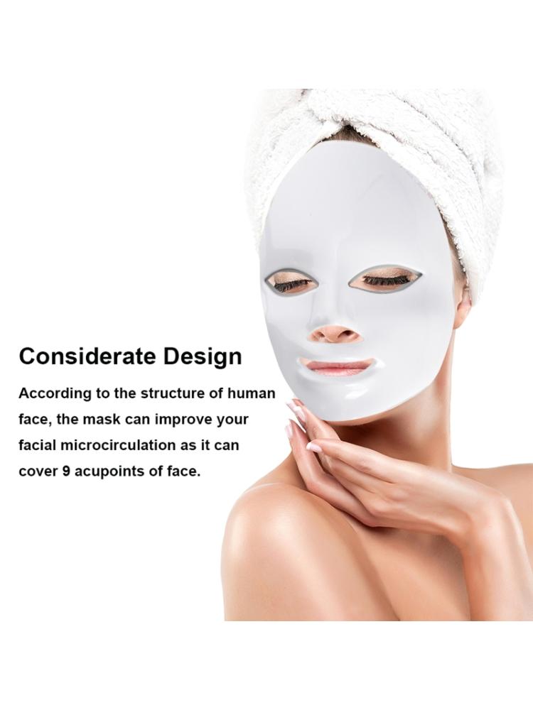 Beauté LED Photon masque Facial thérapie 7 couleurs rajeunissement de la lumière rides acné