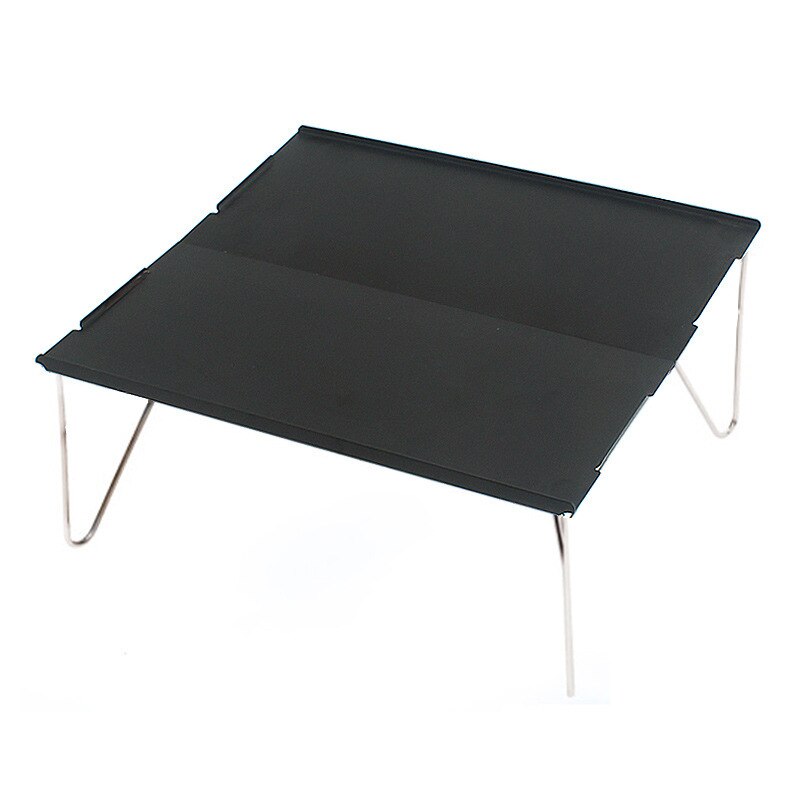 Mini folding table climbing hiking portable folding table aluminum alloy folding tea table outdoor camping barbecue table