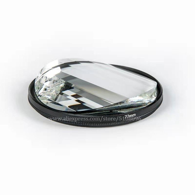 Filtro giratorio de 77mm, Prisma de Linner Variable, número de objetos de disparo, efecto de película, accesorios SLR, vidrio óptico