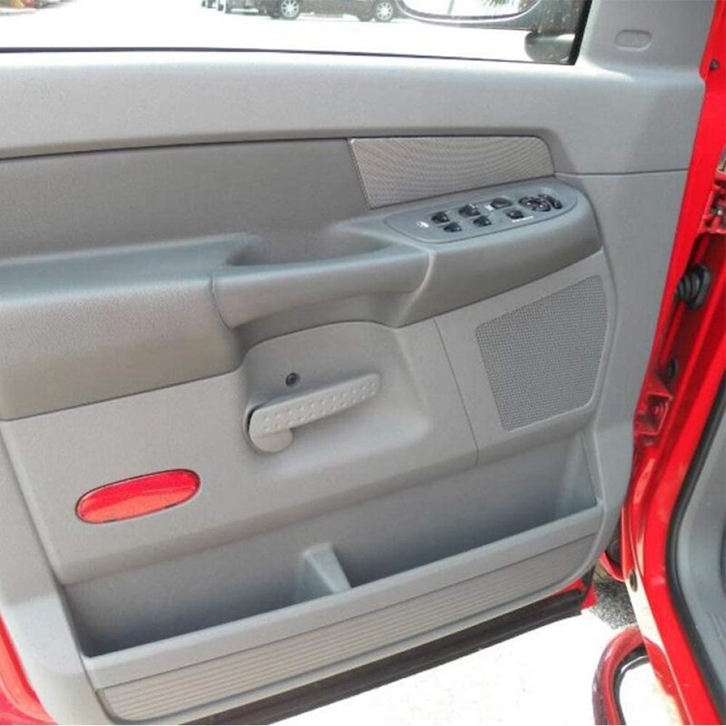 Conductor y Interruptor de ventana de puerta de pasajero Panel biselado Compatible para Dodge Ram 1500 2002-2007 de 2500 a 3500