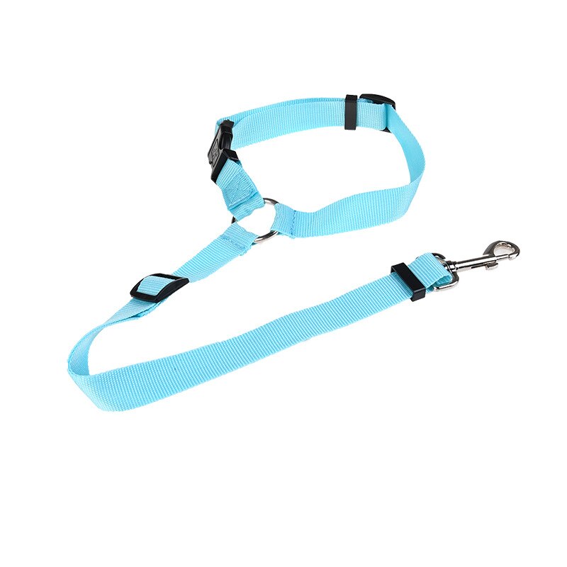 Universele Praktische Hond Kat Pet Veiligheid Verstelbare Autogordel Harness Leash Reizen Clip Strap Lood Autogordel