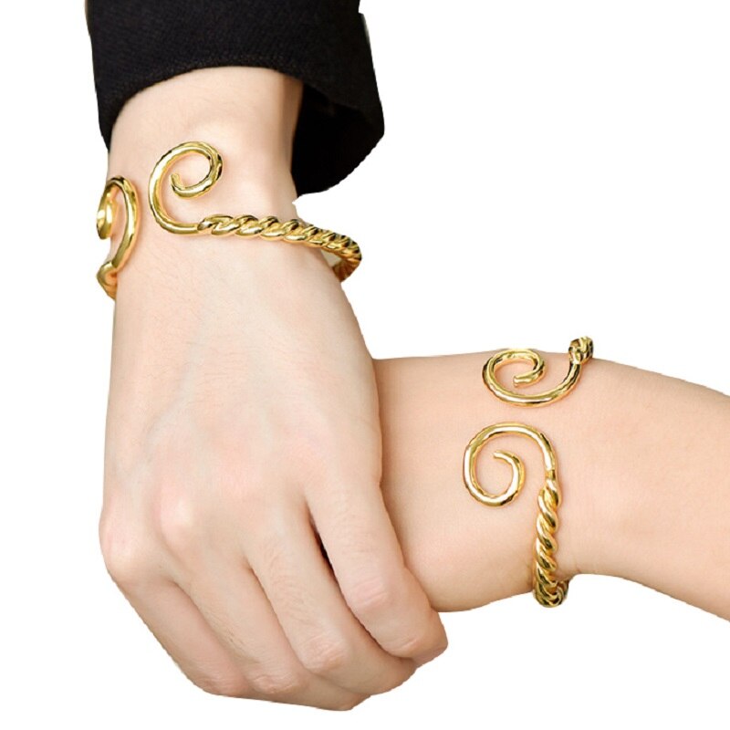 Macaco king pulseira aberta feminina, 2018 moda homens hwayugi namorados pulseiras joias no atacado